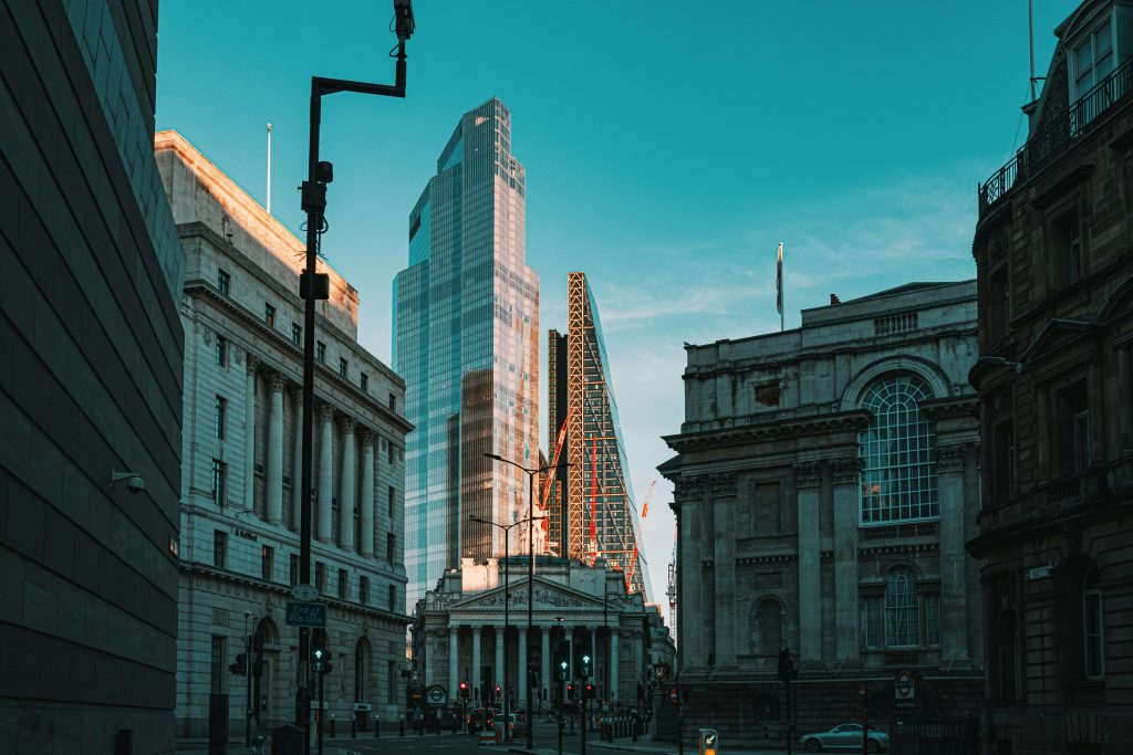 Bank building